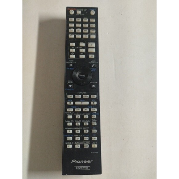 OEM Pioneer AXD7698 AV Receiver Remote Control For Pioneer SC75 - Tested & Works - Picture 1 of 4